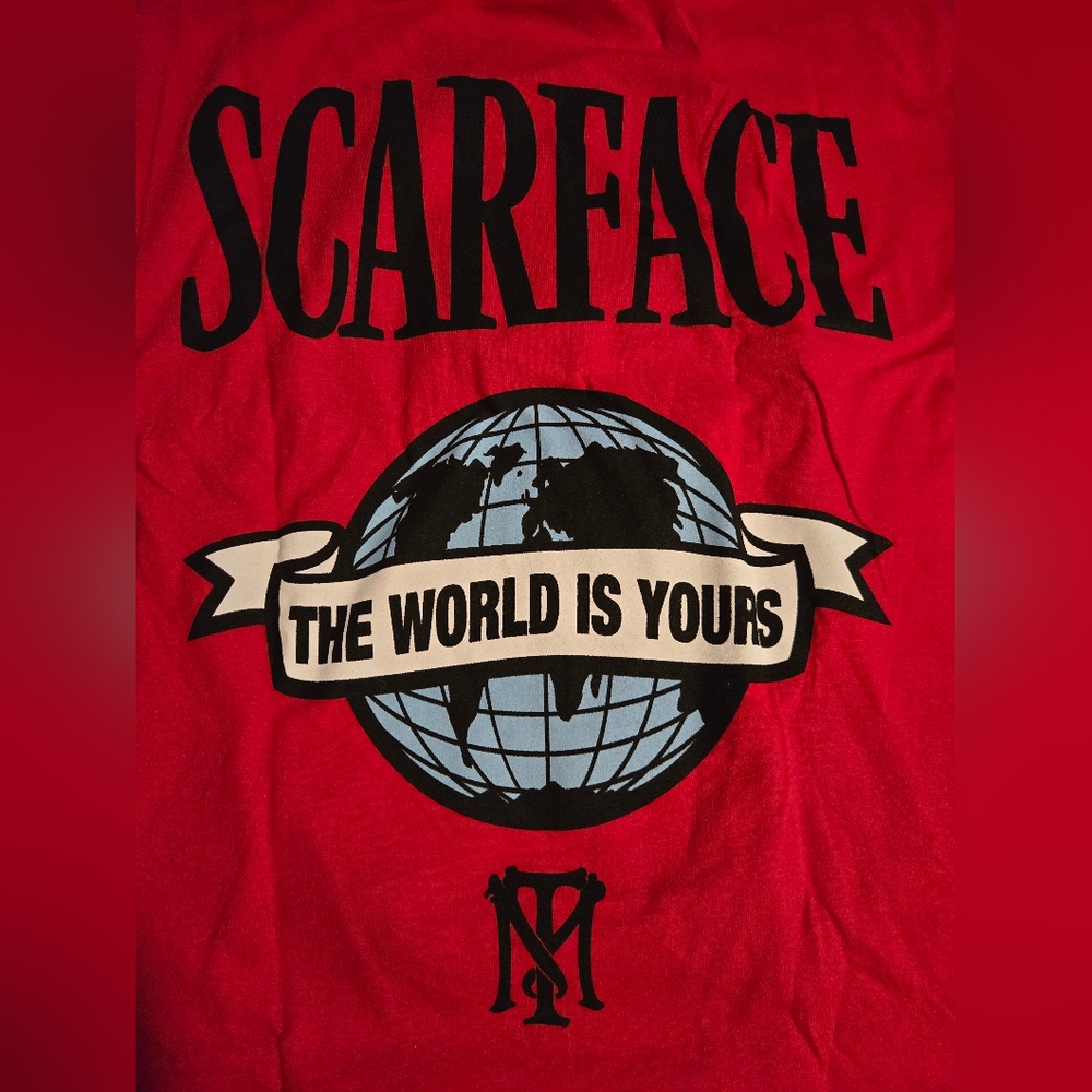 Scarface Red Graphic T-Shirt - Picture 7 of 7